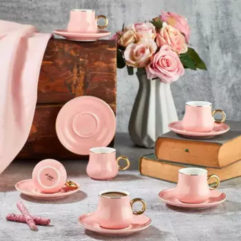 DOLBOVI Aryldz Prestige New Bone Pink 6 Personality coffee cup Pad mug кружка coffee cup cup