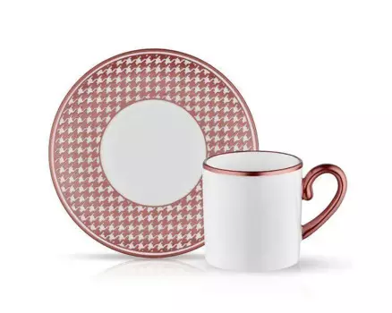 DOLBOVI Collection Eva Turkish coffee cup Pad Set 6'l EkoseBakr mug кружка coffee cup cup