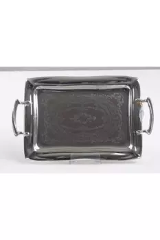 DOLBOVI 'dan Silver Plated Imported Tray Luxury 43X26cm. Tray поднос plateau luxury