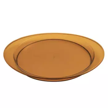 DOLBOVI EWs Acrylic Honey Color Round tray tray поднос plateau de service