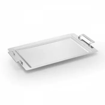 DOLBOVI Korkmaz Gala Inox Serving tray A1785 tray поднос plateau de service