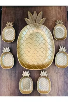 DOLBOVI luxury Pineapple tray And 6'l Confectionary Pineapple Suit tray поднос plateau luxury