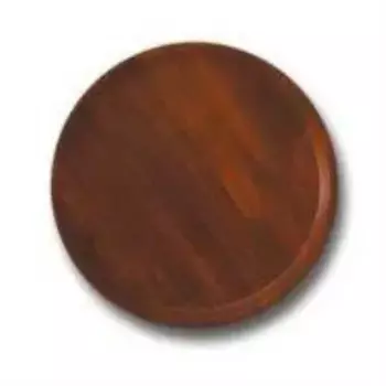 DOLBOVI Round Non-Slip tray Mahogany Matt Surface 38 cm tray поднос plateau de service