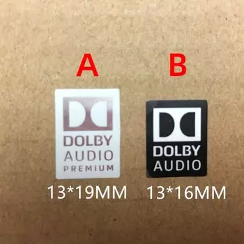 Dolby аудио наклейка