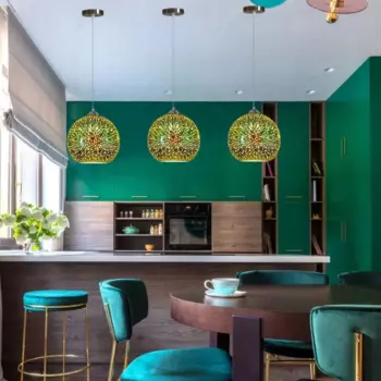 Домашние осветительные приборы в американском стиле, креативная и индивидуализированная Минималистичная цветная 3D стеклянная люстра в скандинавском стиле