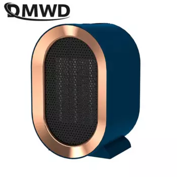 Домашний электрический вентилятор DMWD, офисный обогреватель, 2 режима, воздушный обогреватель, Быстрое нагревание, комнатный радиатор, портативный вентилятор, 40 термостат