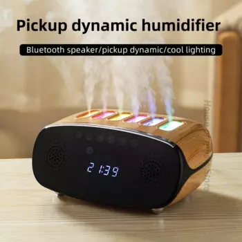 Домашний динамический увлажнитель воздуха с дистанционным управлением, Портативный Ультразвуковой Usb увлажнитель воздуха с функцией Bluetooth, музыка