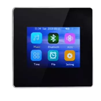 Домашний кинотеатр, Hi-Fi усилитель, встроенный модуль Bluetooth 5,0, Полноэкранный сенсорный цифровой усилитель, легкая установка, простота использования
