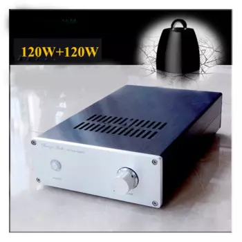 Домашний усилитель звука KYYSLB 220 В 120WX2, усилитель HIFI A3, полностью симметричный двойной дифференциальный FET, ламповый усилитель