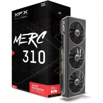 Домашняя игровая видеокарта Speedster MERC310 AMD Radeon RX 7900XT Ultra с 20 ГБ GDDR6, AMD RDNA 3 RX-79TMERCU9
