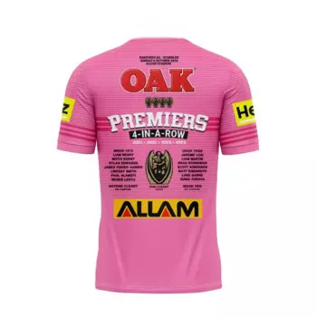 Домашняя майка Pengris Black Panther Rugby Championship 2024 (на заказное имя и номер)