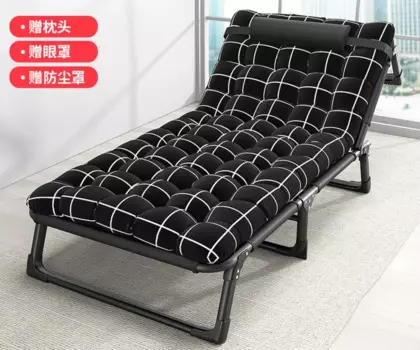 Домашняя Простая кровать для сна офисная уличная кровать для сна для кемпинга многофункциональное кресло с откидывающейся спинкой