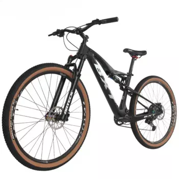 Дорожный 100 мм XC полный подвесной углеродный велосипед 29er 1x11s Горный двойной дисковый тормоз углеродный горный велосипед