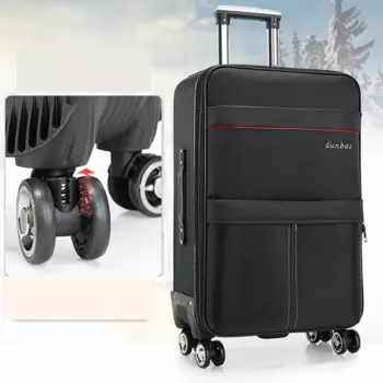 Дорожный Чехол из мягкой ткани на колесиках для ручной клади, чехол из ткани Оксфорд на колесиках, чемодан для багажа на колесиках, 20 22 24 26 дюймов