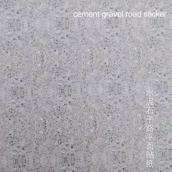 Дорожный кирпичный узор наклейки для пола FunTrying