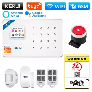 Комплект домашней сигнализации KERUI W181 WIFI GSM