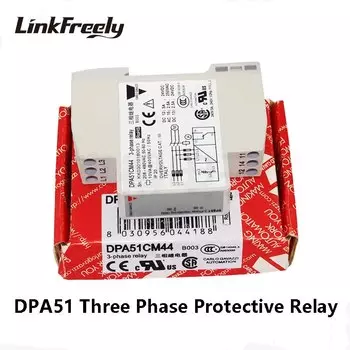 DPA51CM44 3-фазный релейный модуль и плата 5 А 24 В постоянного тока 250 В переменного тока выход в 208-480в переменного тока реле контроля напряжения Din-рейка