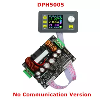 DPH5005 преобразователь напряжения постоянного тока понижающий программируемый Вольтметр Амперметр блок питания понижающий ЖК-дисплей скидка 20%