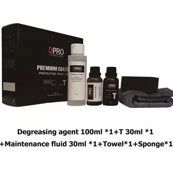 Dpro 9H графеновое покрытие Керамическое автомобильное покрытие T Set Nano Coats Жидкое стекло Защита от царапин Автомобильный лак Керамическое покрытие для 2 автомобилей