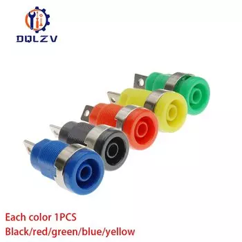 DQLZV Банановые клеммы 32A 4мм 6 цветов