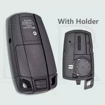 DR 3-кнопочный чехол для автомобильного дистанционного ключа с системой CAS3 и держателем для батареи/без держателя для BMW 1 3 5 X5 X6 E46 E60 E63 E65 E83 E85 E90 E92