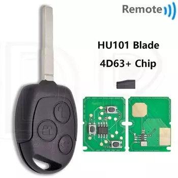 DR 4D60/4D63 + 315/433 МГц Сменный автомобильный дистанционный ключ для Mondeo Galaxy Ford Focus Transit Fusion MK3 Fiesta