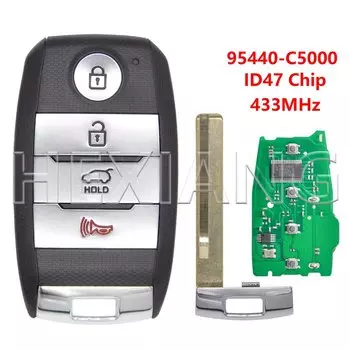 DR 95440-C5000/C5100/C5600/C6000/C6100 ID47 чип 433 МГц бесконтактный автомобильный дистанционный ключ без ключа для KIA Sorento 2016 2017 2018