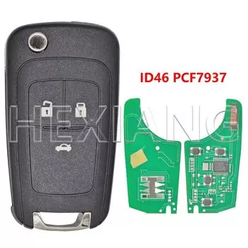 DR ID46 PCF7937 PCF7952 315 МГц 433 МГц откидной автомобильный ключ дистанционного управления для Chevrolet Malibu Cruze orlando Equinox Aveo Spark Sail