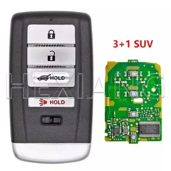 DR KR5V1X 313,8 МГц KR5V2X 433,9 МГц Keyless Go оригинальный автомобильный дистанционный ключ с печатной платой для Honda Acura TLX ILX MDX RDX RLX 2015-2020