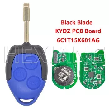 DR KYDZ печатная плата 6C1T15K601AG 4D63 чип 433 МГц автомобильный пульт дистанционного управления для Ford Transit WM VM MK7 2006-2014