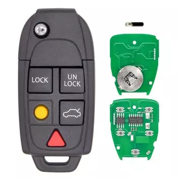 DR LQNP2T-APU ID48Chip 315/433 МГц откидной автомобильный ключ дистанционного управления 8688799 Для Volvo C30 S40 V50 S60 S70 V70 XC70 S80 2004-2015