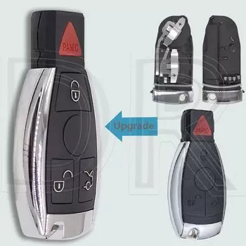 DR NEC Модифицированный сменный автомобильный чехол для дистанционного ключа в стиле BGA, чехол для Mercedes Benz A C E S CL GL SL CLK SLK NEC