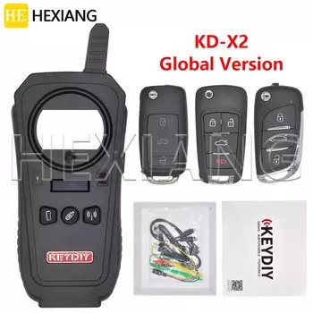 DR Совершенно новый KEYDIY KD-X2 поставляется в упаковке, подходит для автомобильного программатора дистанционного ключа, транспондер/полое поколение ключей