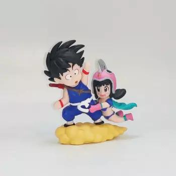 Dragon Ball Gk Лига Lg «сальто на облаке» Kids Son Goku & chichi Kiki фигурка аниме Коллекционная модель подарок игрушка Статуя Кукла