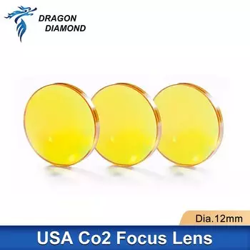 DRAGON DIAMOND USA ZnSe CO2 лазерная фокусирующая линза 12 мм
