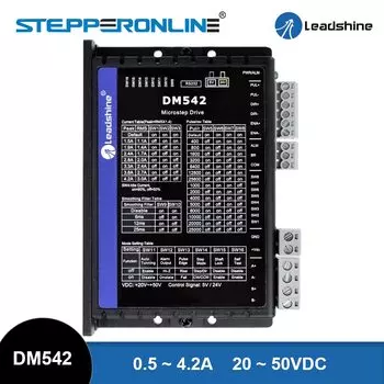 Драйвер Leadshine DM542 для шаговых двигателей Nema 17, 23, 24