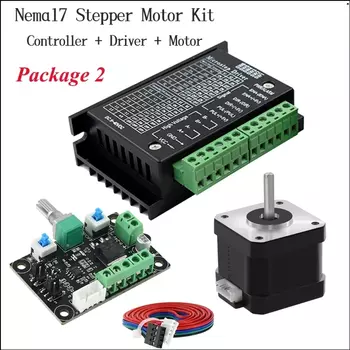 Драйвер шагового двигателя 17HS4401 TB6600 4A MKS OSC