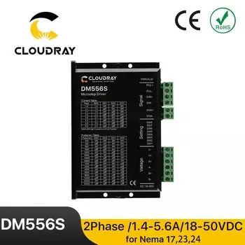 Драйвер шагового двигателя Cloudray DM556S для Nema17/Nema23/Nema34