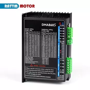 Драйвер шагового двигателя Nema 34 DMA860S 2.2A-8.2A 18-110V AC 18-160V DC