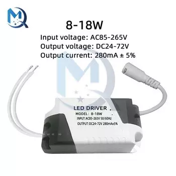 Драйвер Ziqqucu 8-18 Вт 8-24 Вт