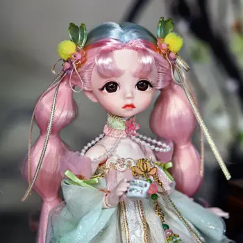 Dream Fairy 1/6 BJD платье принцессы для куклы DIY игрушечные куклы 11 дюймов, шарнирные куклы, полный комплект, включая одежду, обувь, головные уборы
