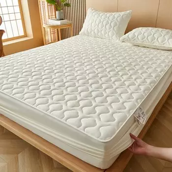 Dreamreal Хлопковый наматрасник для матраса Queen King