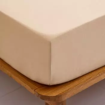 Dreamreal Однотонная простыня из египетского хлопка 90/120/160