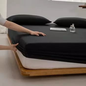 Dreamreal Однотонная простыня из хлопка