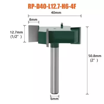 DREANIQUE Т-образная фреза для дерева 6 мм