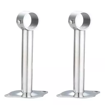 DRELD Фланец для гардероба из нержавеющей стали 2 шт.