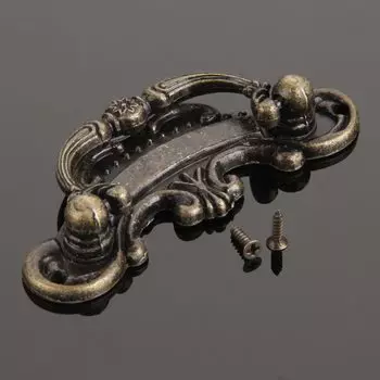 DRELD Антикварные ручки для шкафов, цинковый сплав, античная бронза