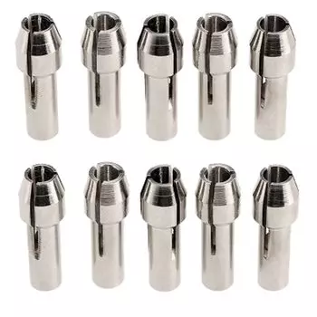 DRELD Цанговые патроны латунные 10 шт. 1/8"