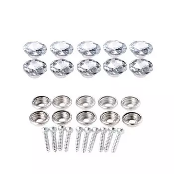 DRELD 10 шт. алмазные стразы, бриллиантовые стразы, кнопки, шпильки, 16/18/25/30 мм, сумка для дивана, украшение для стен, аксессуары для мебели