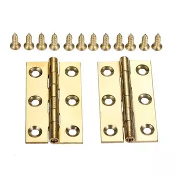 DRELD Декоративные латунные петли для мебели 2 шт.